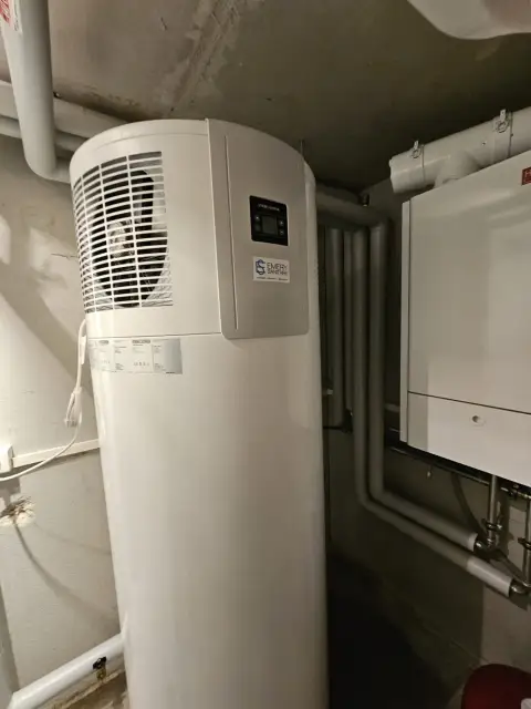 Boiler thermodynamique Stiebel Eltron installé par Emery Sanitaire